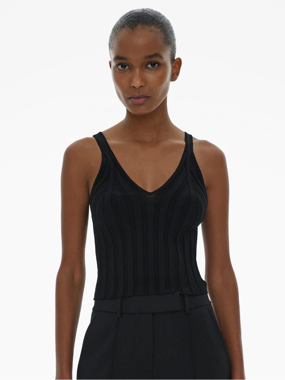 Helmut Lang Angela Knit Tank SZ Large